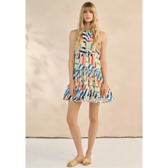 Anthropologie Silent D Ayda Woven Yellow Slide Sandals NWT Size 10 - Picture 8 of 13